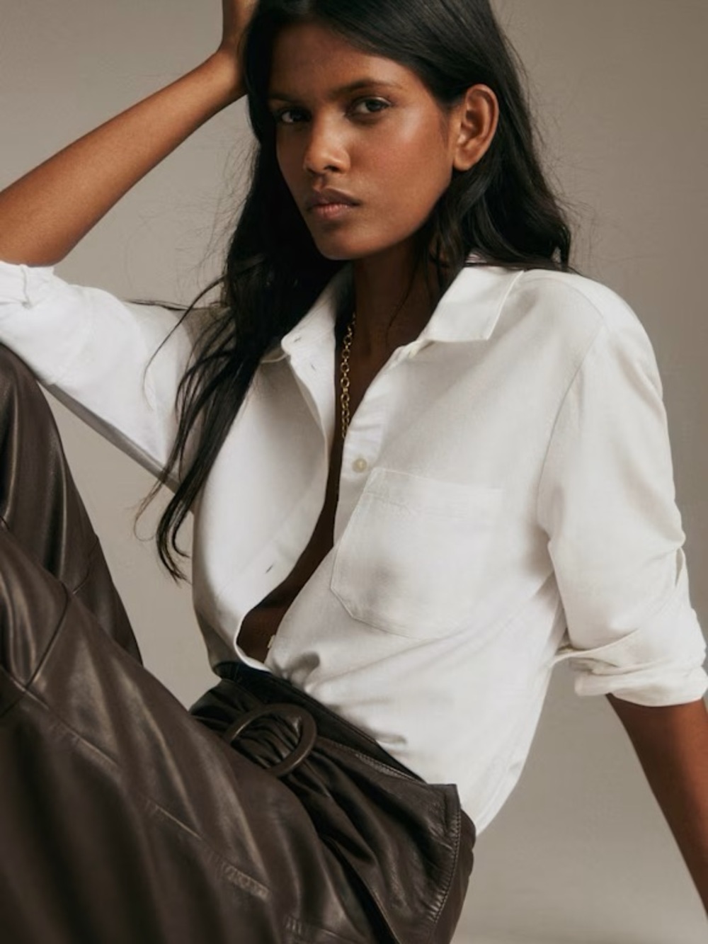 Sézane Tomboy Shirt - Picture 2 of 7